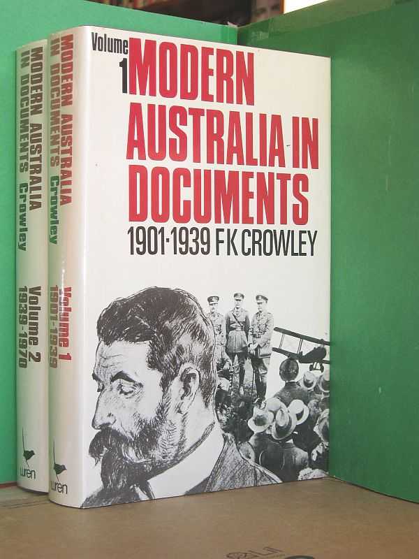 Image for Modern Australia In Documents 1901-1939 & 1939-1970 (2 Volume Set)