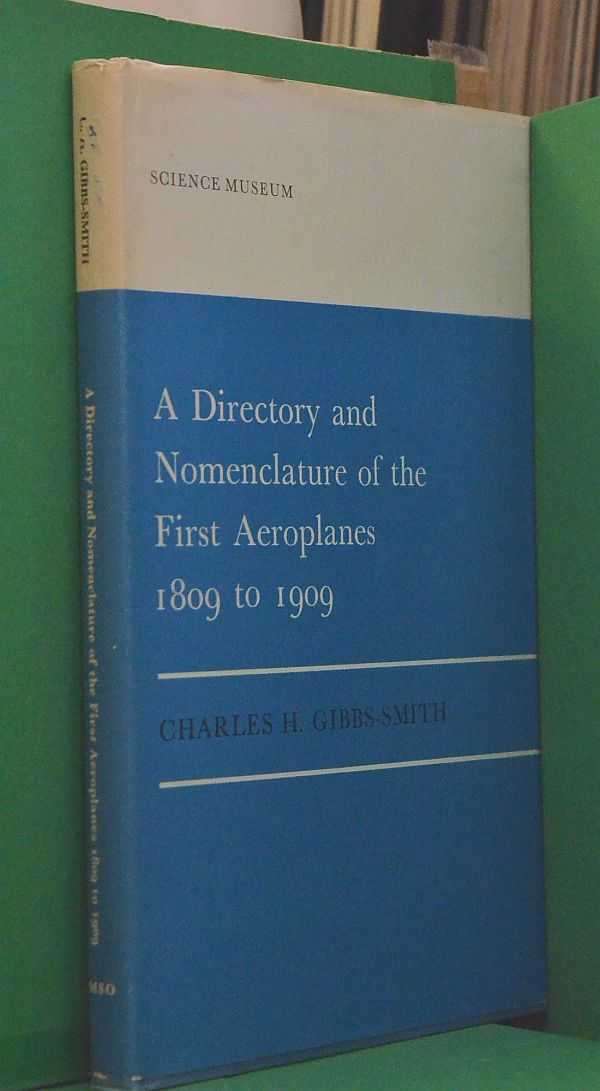 Image for A Directory and Nomenclature of the First Aeroplanes: 1809 to 1909