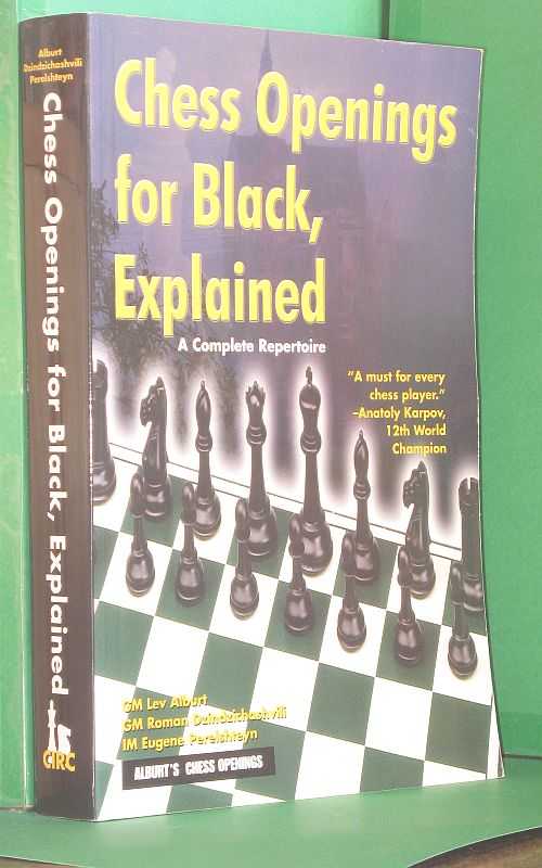 Image for Chess Openings for Black, Explained: A Complete Repertoire